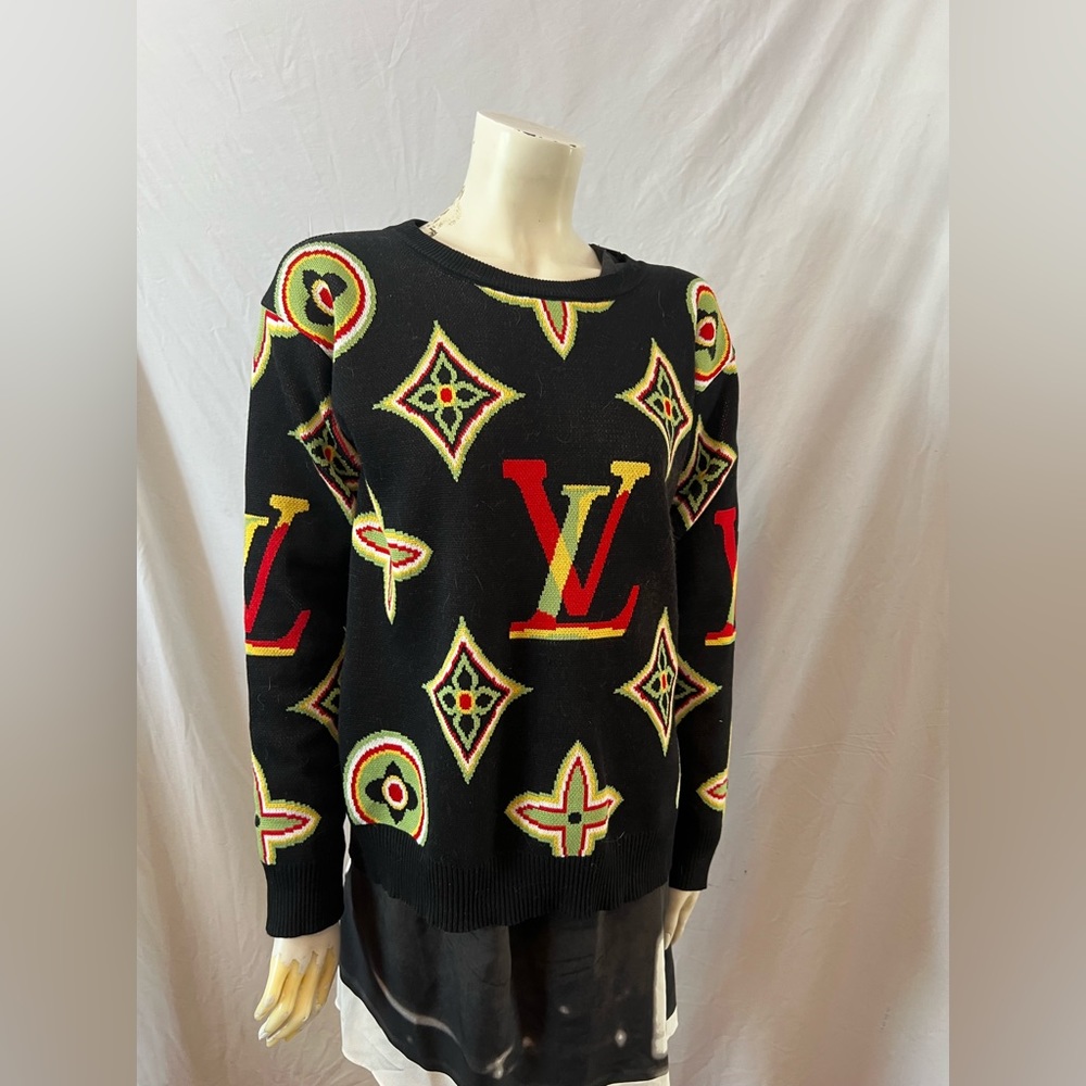 Cool! Louis style sweater multicolored unisex